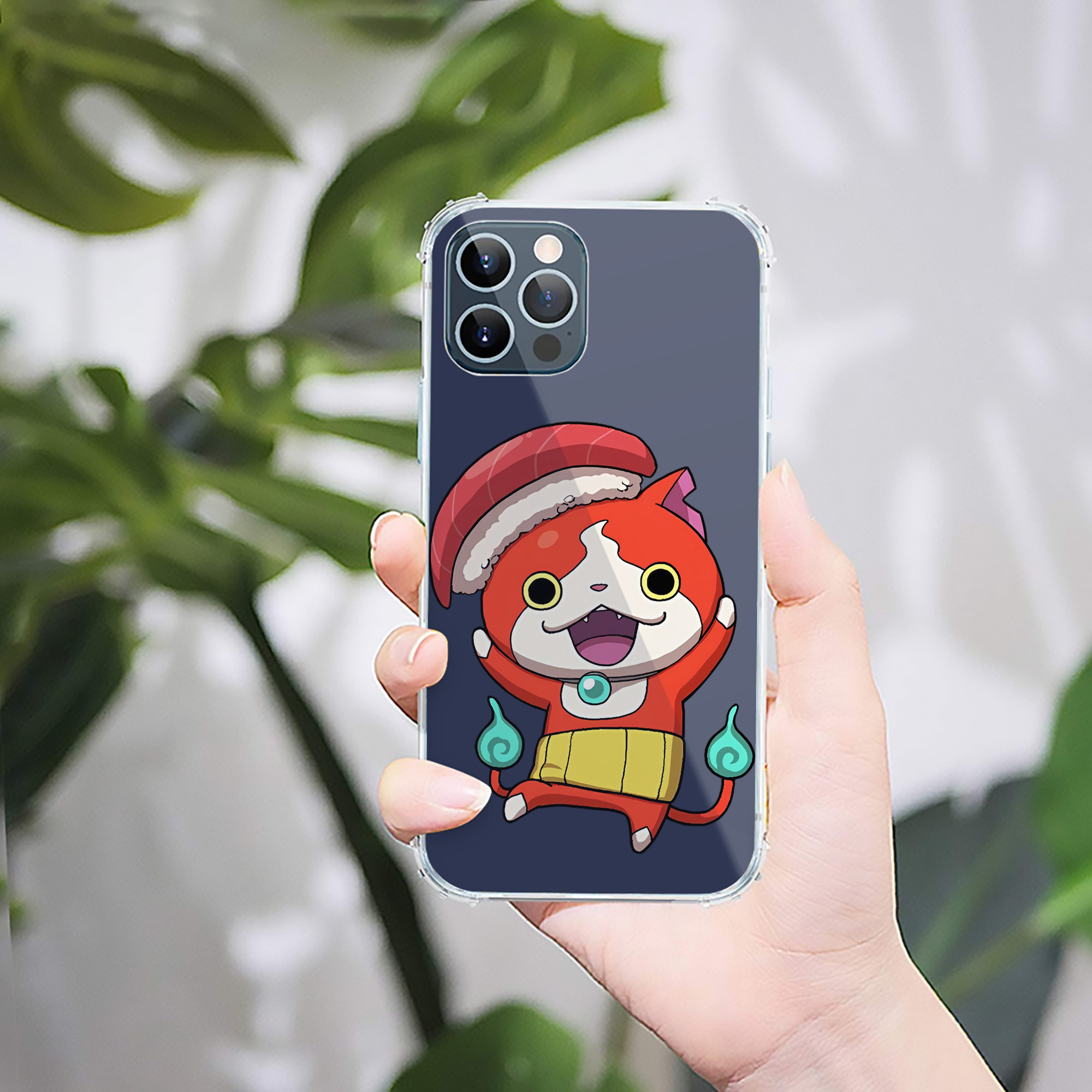 （画像用） 妖怪ウォッチ Yo-kai Watch 【iPhone 12シリーズ対応】透明スマホケース（クリアソフトケース）